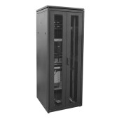 ITK LINEA N Шкаф 42U 800х800мм укомпл. дв. перф. расп. чер.