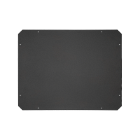 Заглушка проема вентиляторного блока TLK, 490х 380х1мм, черная