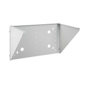 Кронштейн настенный вертикальный 19" 6U, цвет серый