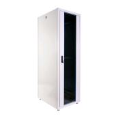 Шкаф телекоммуникационный напольный ЭКОНОМ 42U (600 × 1000) дверь стекло, дверь металл