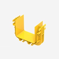 Соединитель для оптического лотка 120мм (с 8 винтами)