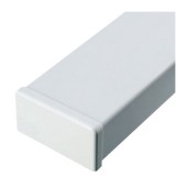 Заглушка для короба 120х60 мм(розница, 1 шт в пакете)