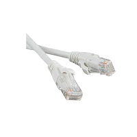 Патч-корд U/UTP, Cat.5e, LSZH, 0.5 м, белый