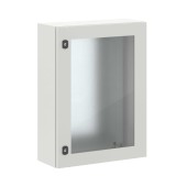 Корпус навесной STE с М/П с прозрачной дверью ВхШхГ 800x600x250 мм