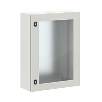 Корпус навесной STE с М/П с прозрачной дверью ВхШхГ 800x600x250 мм