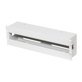 Панель 19" с DIN-рейкой, 3U, Ш481хВ133хГ97мм, серая