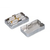 Соединительный модуль, IDC-IDC, категория 5е, экранированный