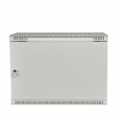 Шкаф телекоммуникационный настенный сварной 19”,9U(600x600), ШТ-НСс-9U-600-600-М дверь металл ССД