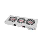 Модуль вентиляторный, 3 вентилятора с терморегулятором