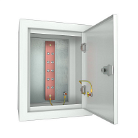 Ящик ГЗШ 10 подключений, 12,5х120 мм (ВхШхГ 400х310х220 мм), 2990А, IP31, цвет серый Ral 7035