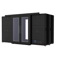 Крыша откидная поликарбонат 600 × 900 ЭМаг 12/24В для шкафа ШТК-СП-×.6.×