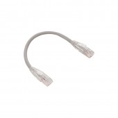 Патч-корд TERACOM PRO Cat.5E неэкранированный UTP оболочка LSZH серый (0,2м)