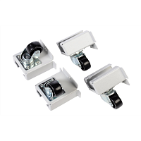 Комплект роликов 2"*1" для шкафов ШТК-М, 4 шт.