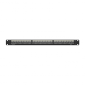 Патч-панель 19",1U,CAT5E, 24 модуля RJ45, экранированная