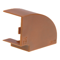 ELECOR Поворот 90град КМП 15х10 дуб (4шт/компл) IEK