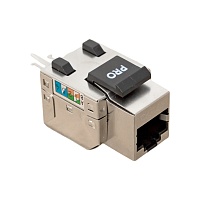 Модуль Keystone розеточный TERACOM PRO Cat.5E RJ-45 экранированный FTP 110 IDC 90 градусов