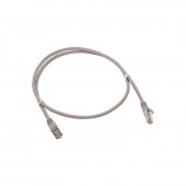 Патч-корд TERACOM PRO Cat.6 экранированный FTP оболочка LSZH серый (1,0м)