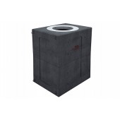 Колодец ККСр-2М-10(80) ГЕК-ССД (В25) в двухслойной битумно-латексной гидроизоляции