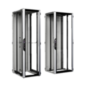 VX IT Шкаф 800x2200x800 47U standard обзорная и глухая двери 19" рамы спереди/сзади