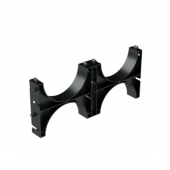 Держатель расстояния (кластер) для двустенных труб, д.90мм, двойной