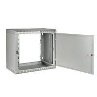 Шкаф телекоммуникационный настенный разборный 19”,12U(600x450), ШТ-НСр-12U-600-450-М дверь металл ССД