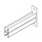 Кронштейн консольный СТРАТ двойной 414125-500 (гальваника)