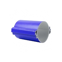 Труба разборная ПВХ d110 мм (3 м) 750Н синяя EKF-Plast