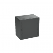Шкаф телекоммуникационный навесной, 12 U (600х600х400) дверь метал,RAL9005