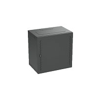 Шкаф телекоммуникационный навесной, 12 U (600х600х400) дверь метал,RAL9005