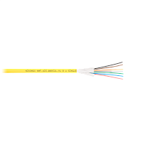 Кабель NIKOMAX волоконно-оптический, 12 волокон, одномодовый 9/125мкм, стандарта OS2, полимерный материал нг(A)-LSLTx, внутренний, распределительный, 