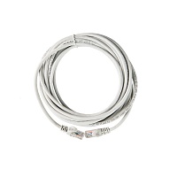Коммутационный шнур (патч-корд), кат.5Е UTP, LSZH, 1м, серый
