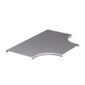 Крышка DPT на ответвитель Т-образный горизонтальный  осн.200, горячеоцинкованная