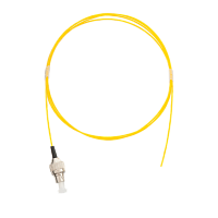 Шнур NIKOMAX волоконно-оптический, монтажный, одномодовый 9/125мкм, стандарта OS2, FC/UPC, LSZH нг(A)-HFLTx, 0.9мм, желтый, 1м, уп-ка 2шт.