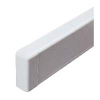 Заглушка для плинтусного короба 100х40 мм белый