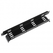 Лоток кабельный горизонтальный 19", цвет черный