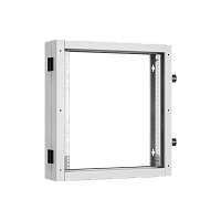 Пристенная поворотная секция TLK 19", 12U, Ш600хВ636хГ156мм, 1 пары L-образных монтажных направляющих, серый RAL 7035.