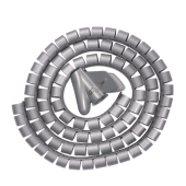 Пластиковый спиральный рукав для кабеля д.32 мм (2 м) и инструмент ST-32