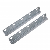Комплект уголков опорных (направляющие) для настенных шкафов, глубина 580 мм