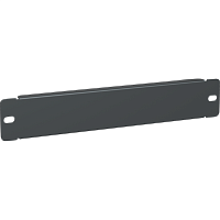 ITK Фальш-панель 1U для шкафа 10" LINEA WS черная