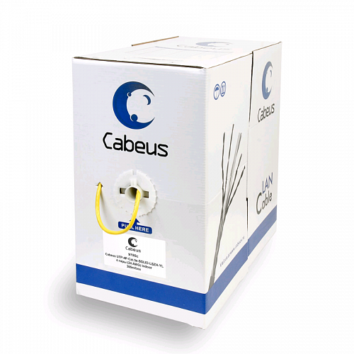 UTP-4P-Cat.5e-SOLID-YL