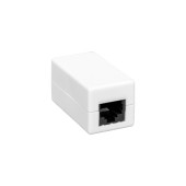 Адаптер проходной TERACOM PRO Cat.6 неэкранированный RJ45-RJ45 белый
