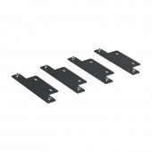ITK LINEA S Компл. для соединения шкафов чер. (4шт/компл)