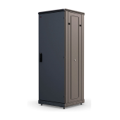Шкаф телекоммуникационный напольный 19", 33U(600x1000), ШТ-НП-М-33U-600-1000-М-Ч, передняя дверь металл, черный ССД