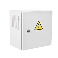 Шкаф ЭКОНОМ уличный всепогодный настенный укомплектованный (В400 × Ш400 × Г250), комплектация T1-IP54