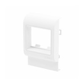 PDA-45N 100 Рамка-суппорт под 2 модуля 45x45 мм(розница, 2 шт в пакете)