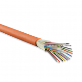 Кабель волоконно-оптический 9/125 (OS2, G.652.D) одномодовый, 4 волокна, плотное буферное покрытие (tight buffer), для внутренней прокладки