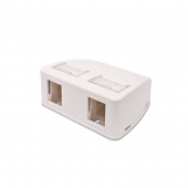 LUE-MB2-WH LU Настенная коробка для 2х Кейстонов