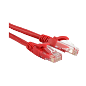 Патч-корд U/UTP, Cat.5е, LSZH, 0.3 м, красный