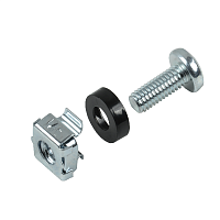 ITK Набор закладных винтов-шайб-гаек M6x15мм (1 компл)