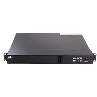 Источник бесперебойного питания On-Line компактный 1U 1 фаза 1000ВА/800Вт, 4акб * 9ач, 6 вольт, глубина 477 мм